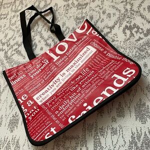 Brand new “vintage” large Lululemon shopping bag